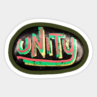 UNITY Stone - Back Sticker